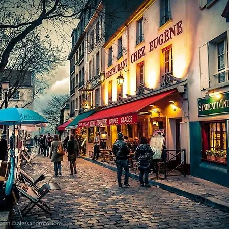 아파트 Montmartre, Patio! Sacre-coeur! Stylish Duplex! *