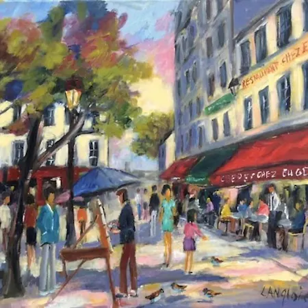 아파트 Montmartre, Patio! Sacre-coeur! Stylish Duplex! 파리