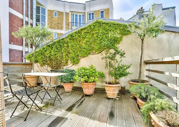 Montmartre, Patio! Sacré-coeur! Stylish Duplex! Appartement