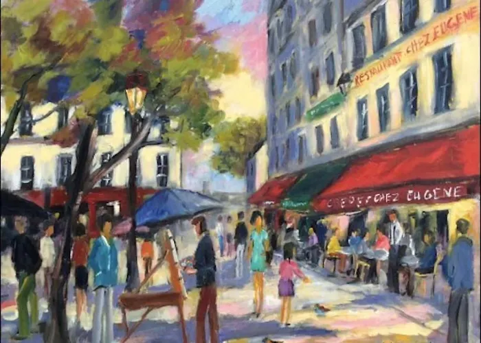 Appartement Montmartre, Patio! Sacré-coeur! Stylish Duplex! Paris