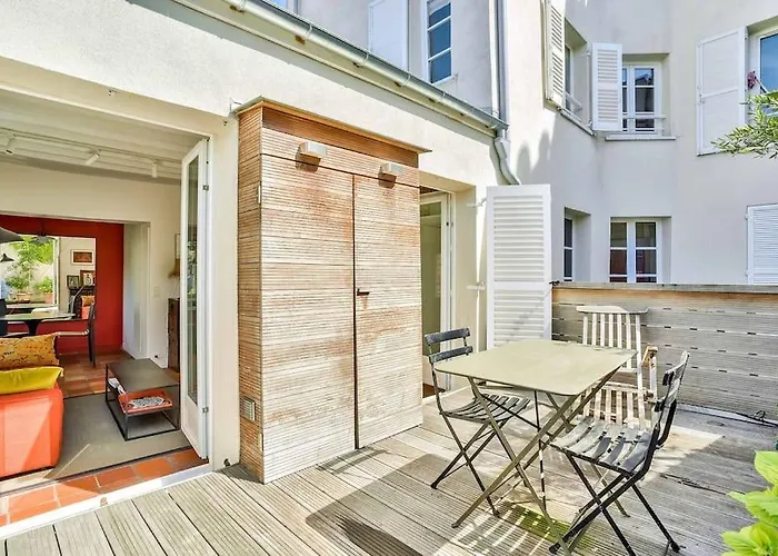 Montmartre, Patio! Sacré-coeur! Stylish Duplex! Appartement